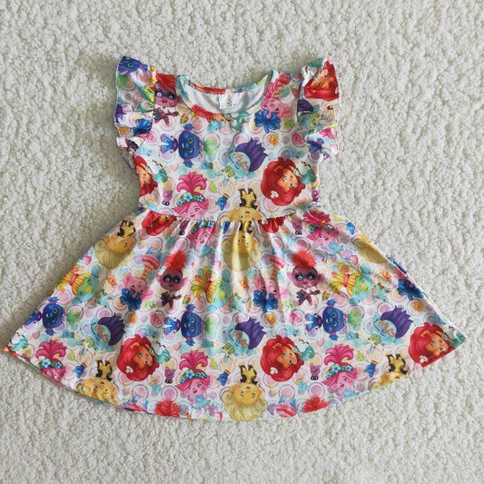 Cute Cartoon big skirt