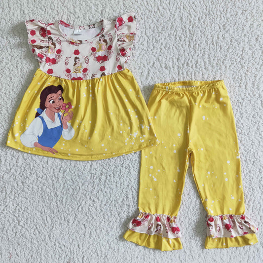 Yellow Cartoon girl outfits