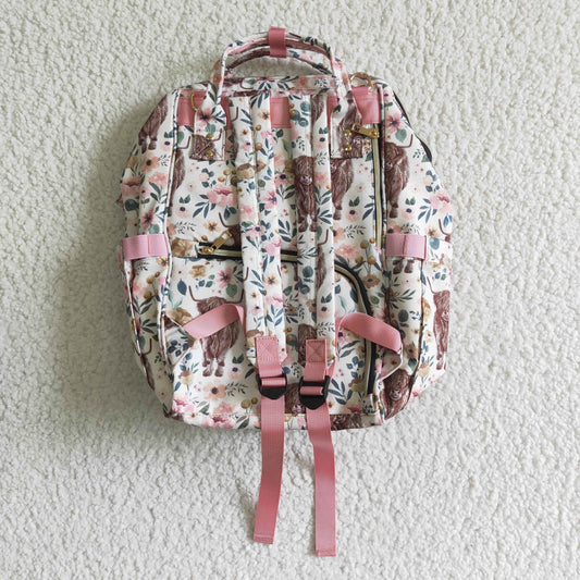 Flowers Cow Bag