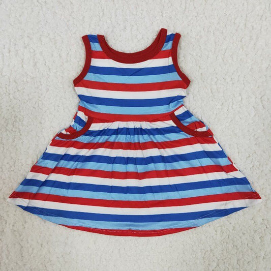 July of 4th Stripe big dress