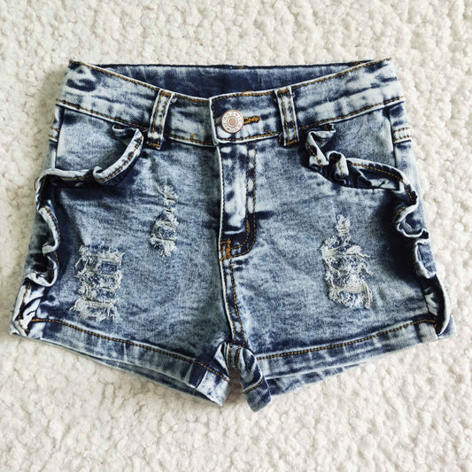 summer with pocket short jeans