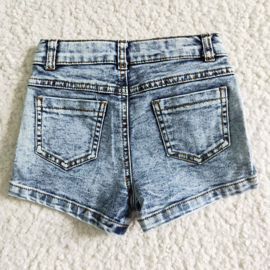 summer with pocket short jeans