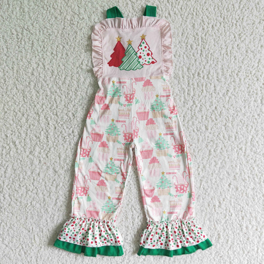 Christmas Tree Girl‘s Jumpsuit