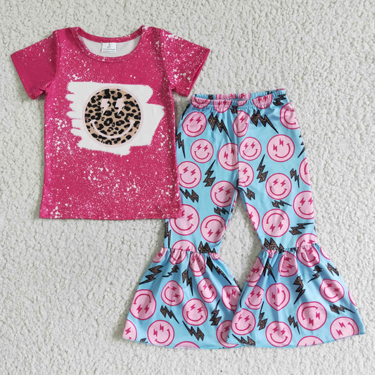 Smile Pattern Girls Outfits