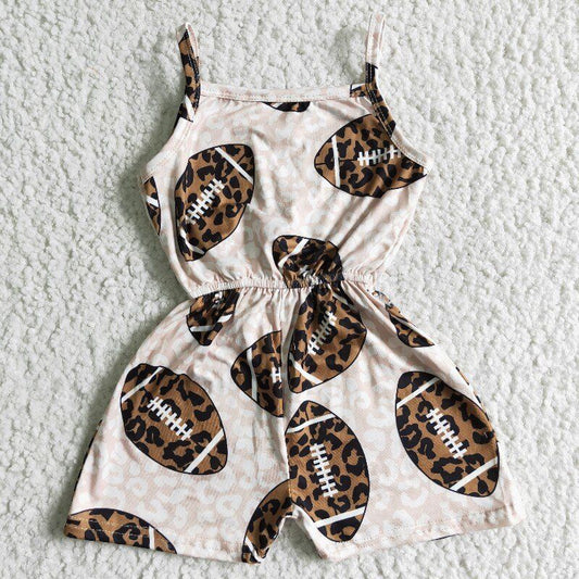 Leopard Football Jumpsuit