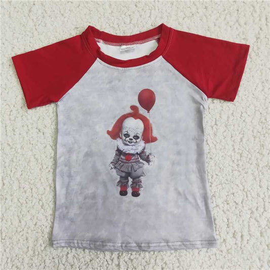 Halloween Red Balloon boy shirt