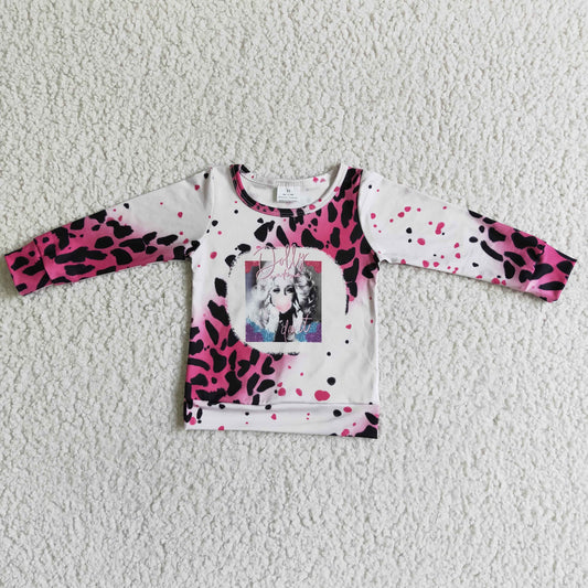 Leopard Woman Print Girls Shirt