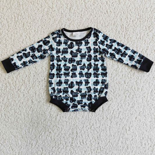 MAMA'S Boy Baby Romper
