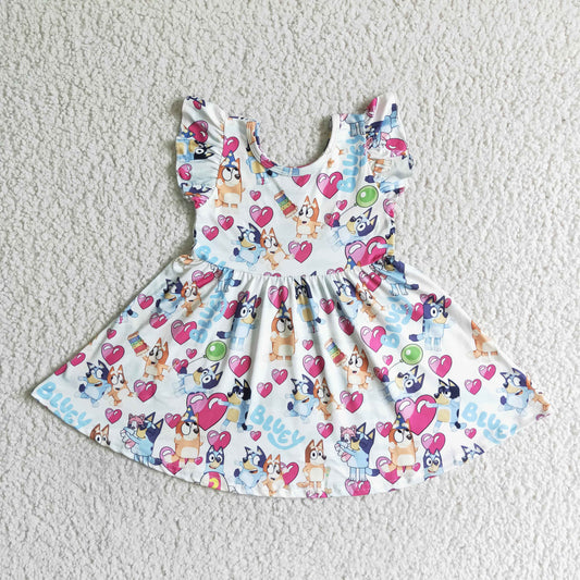 Love Dog Ruffle big skirt