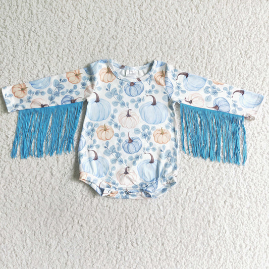 Blue Romper Baby Romper