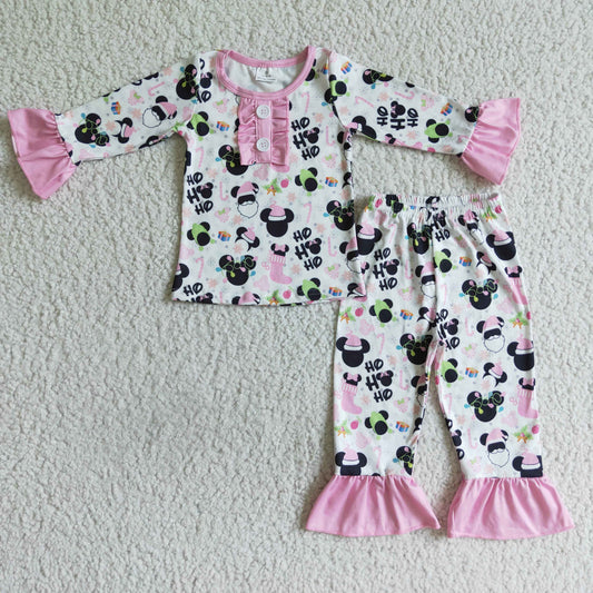 Halloween Pink Cartoon pajamas