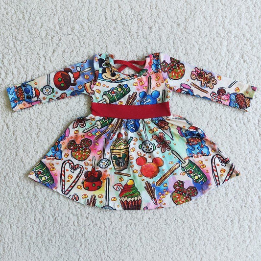 Fall Cartoon big skirt