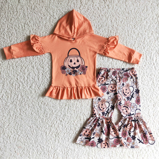 Halloween Pumpkin Pants Jogger Outfit