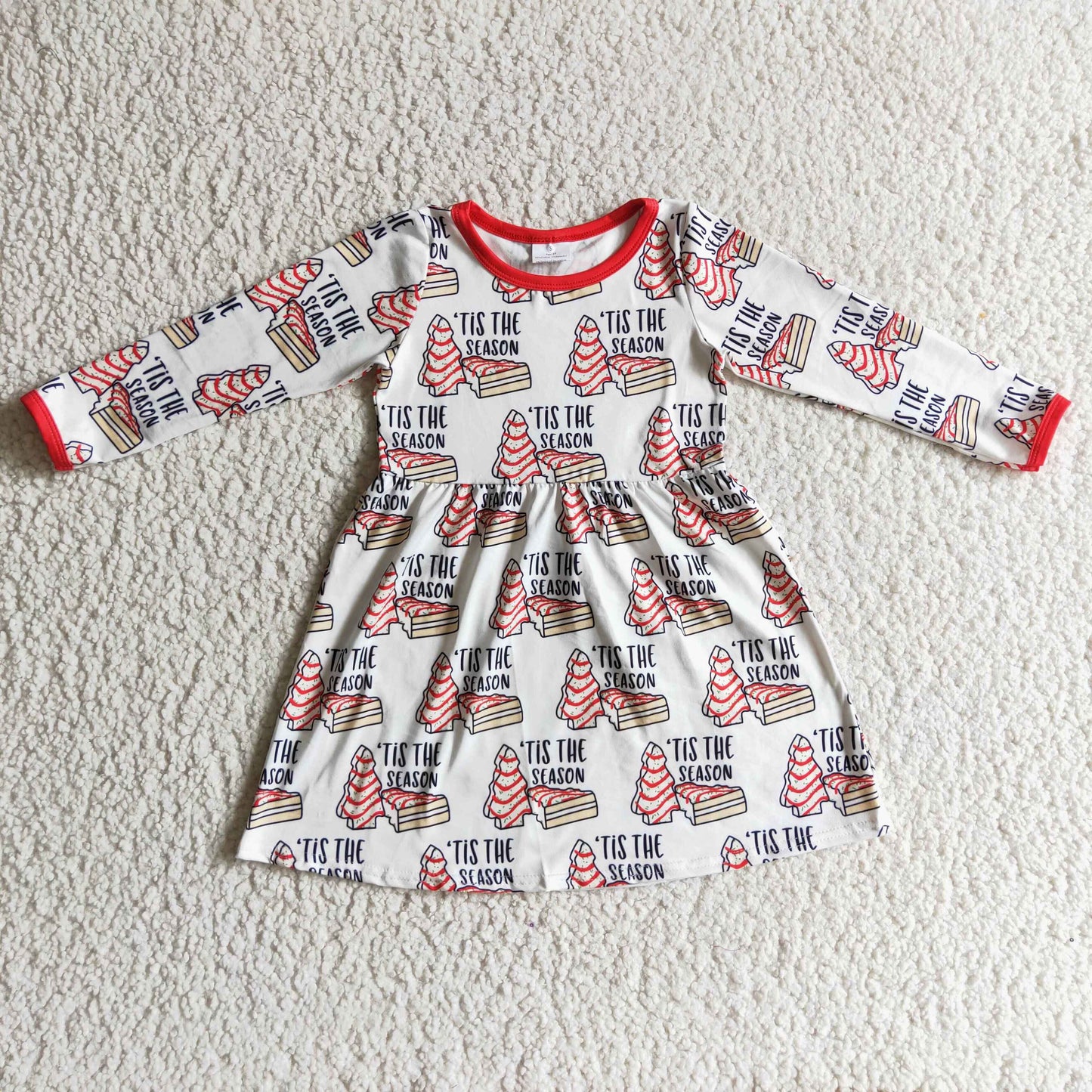 Christmas Cake Girls Dress