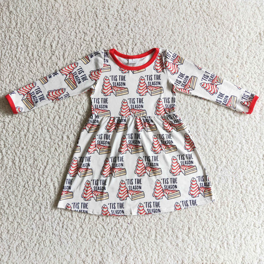 Christmas Cake Girls Dress