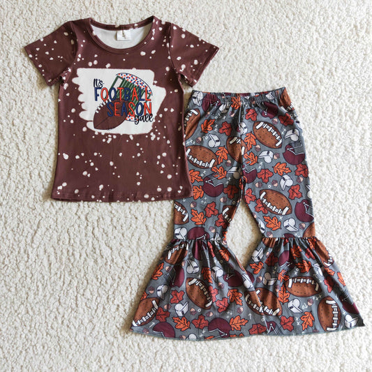 Brown Baseball Girls Set