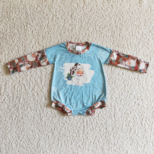 Christmas Santa long sleeves romper