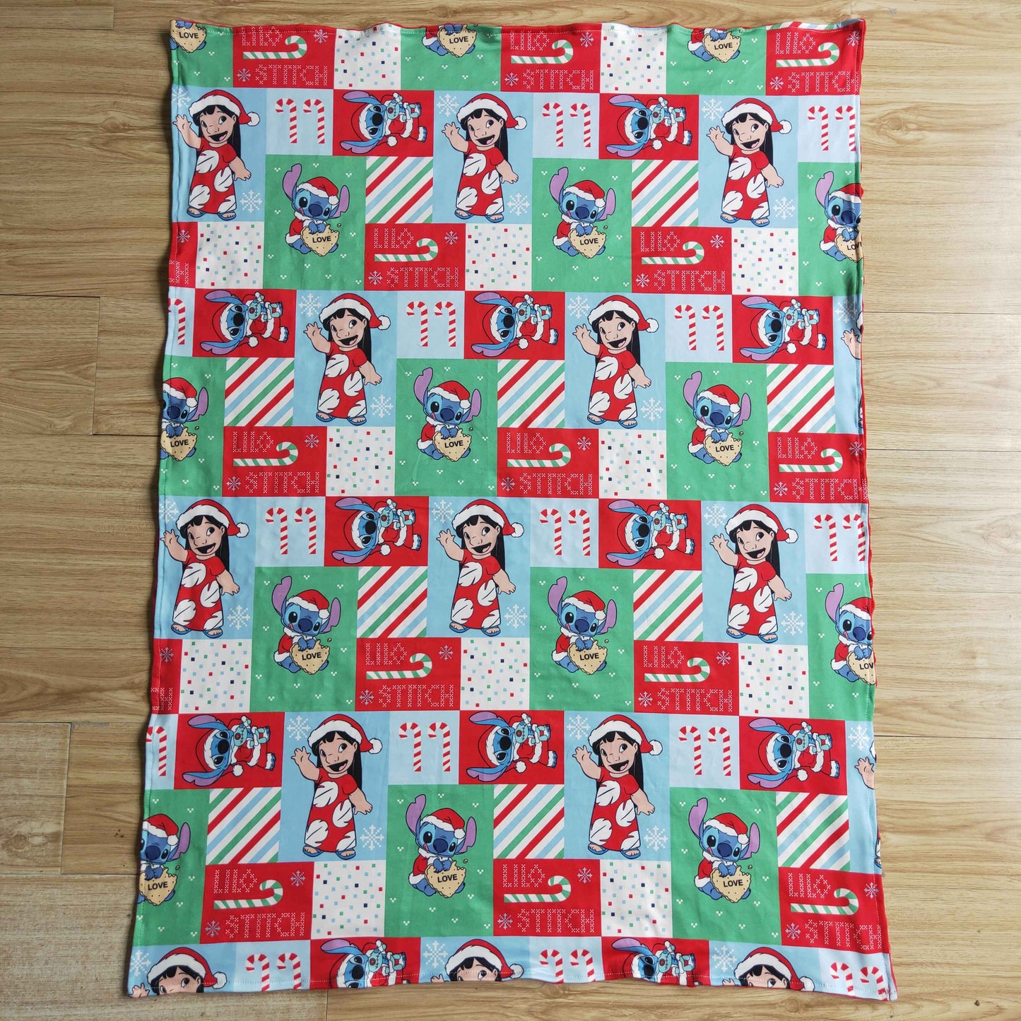 Christmas Red Cartoon Kids’ Blankets