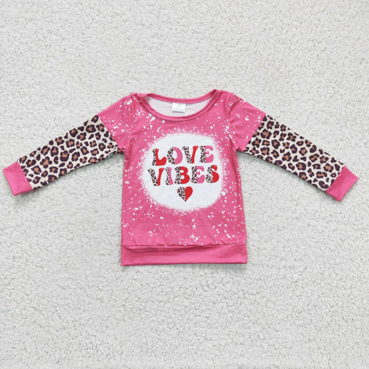 valentine's day Pink Leopard Shirt