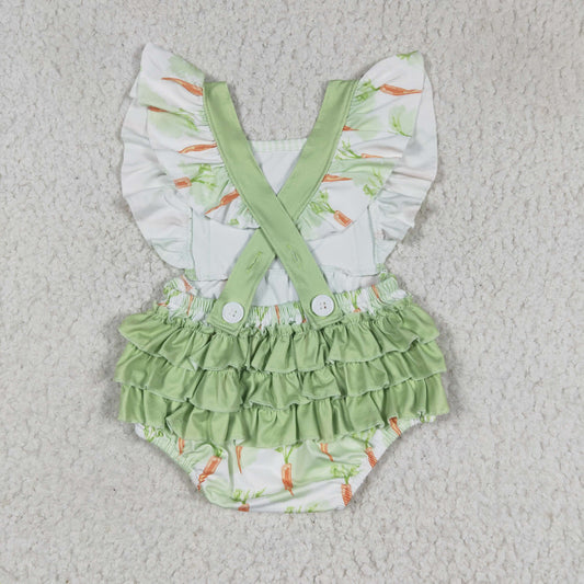 Easter Bunny Carrot Baby Romper