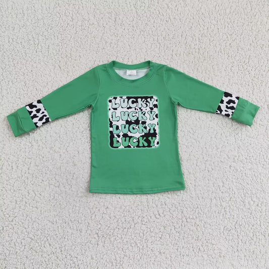 Green LUCKY Shirt