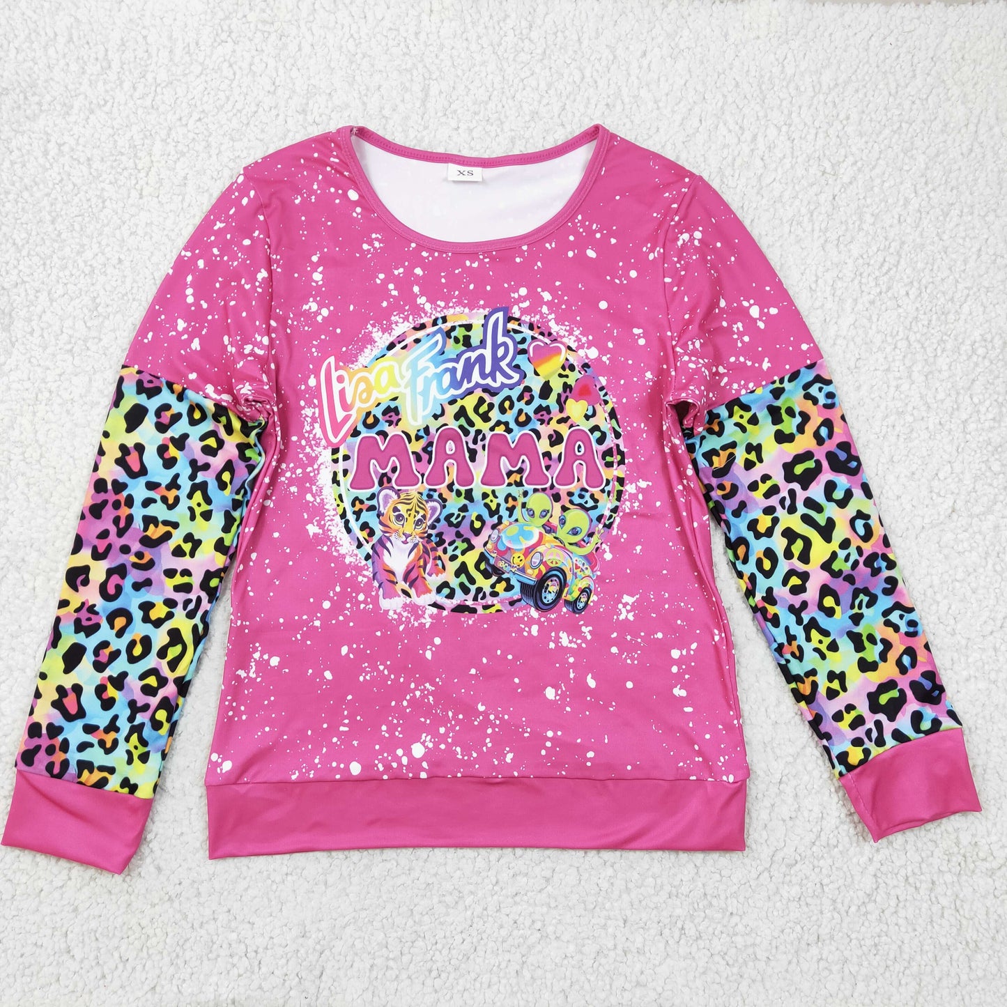 Adult MAMA Leopard Shirt