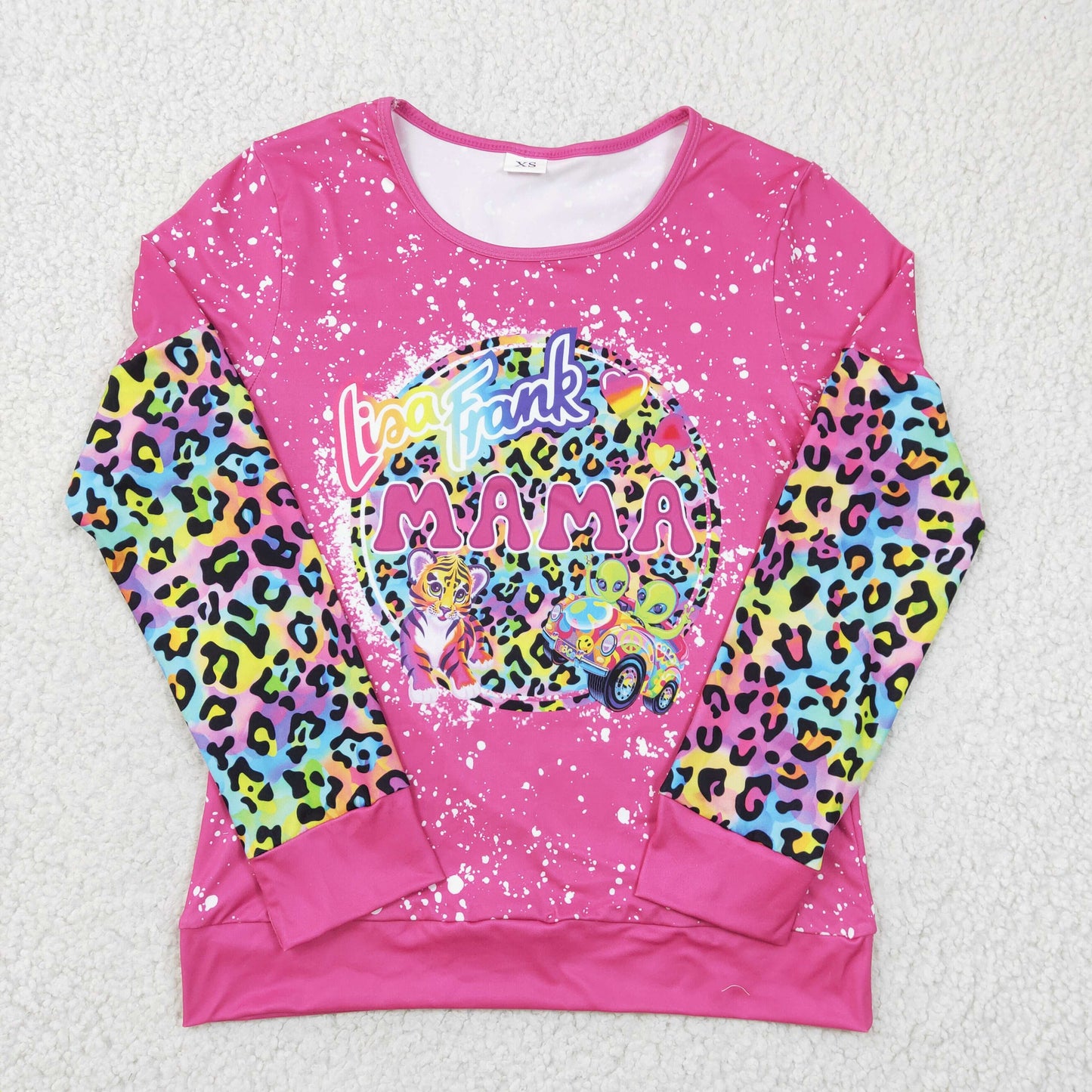 Adult MAMA Leopard Shirt