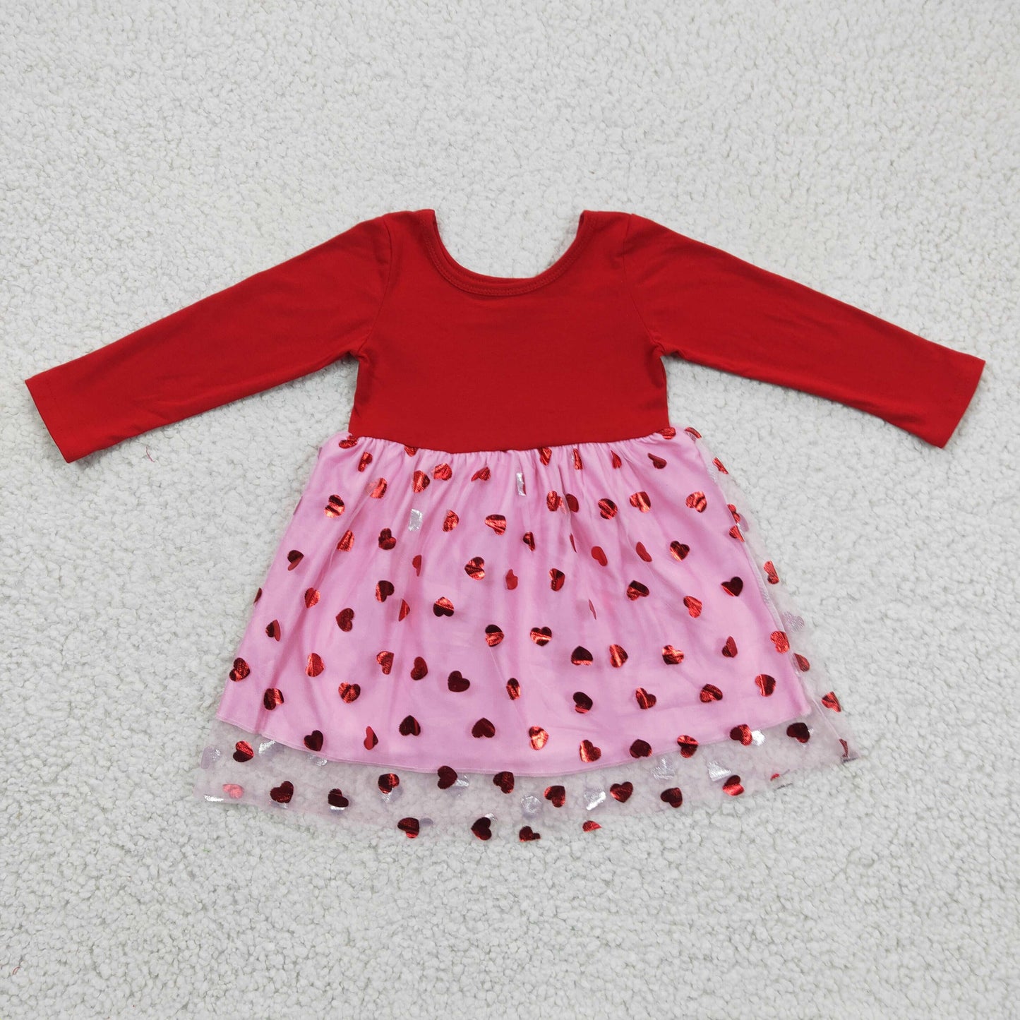 Red Valentine's Day Girls Tutu Dress