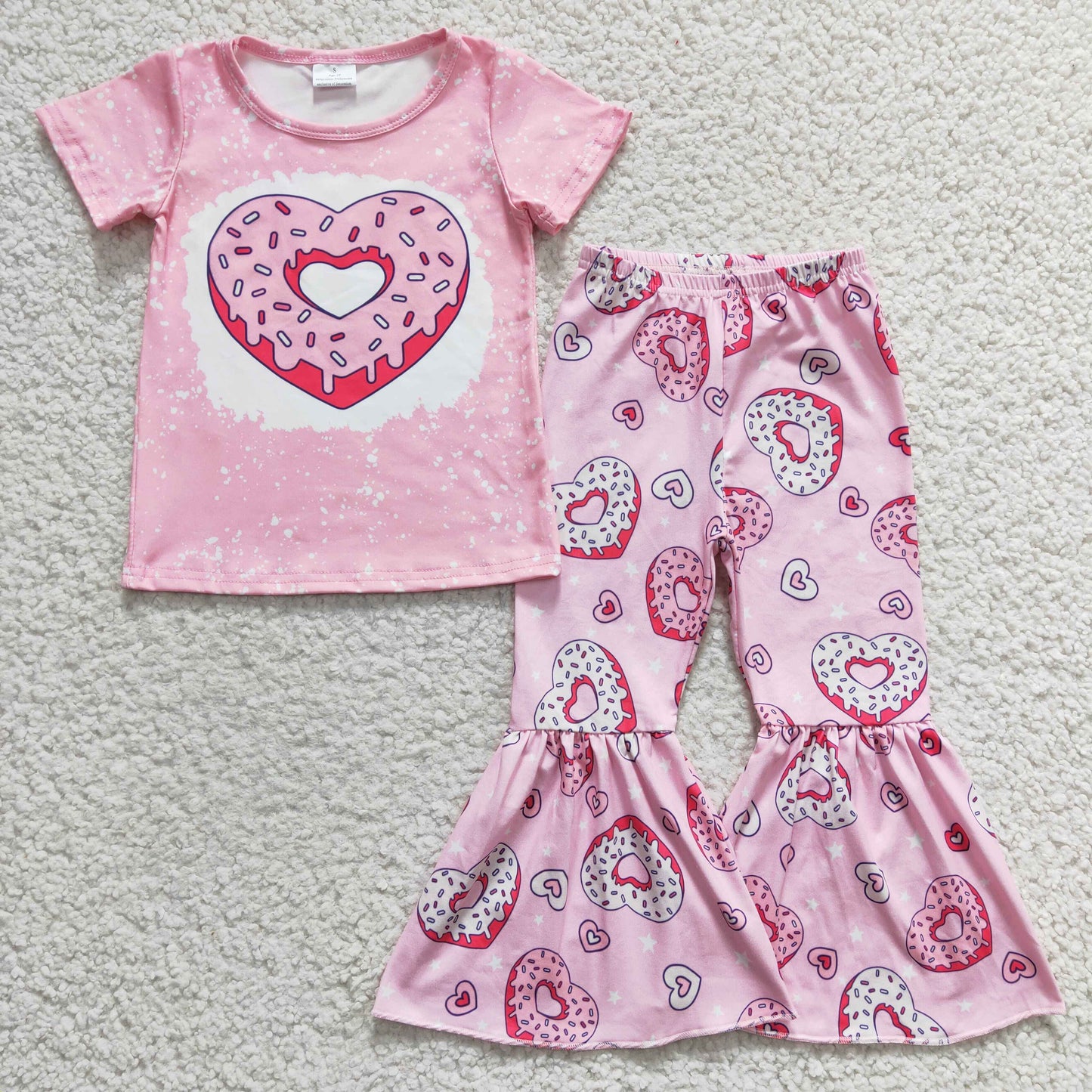 Heart Hot Pink Set Valentine's Day