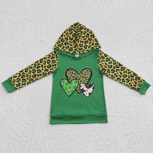 St Patrick Day Green hooded