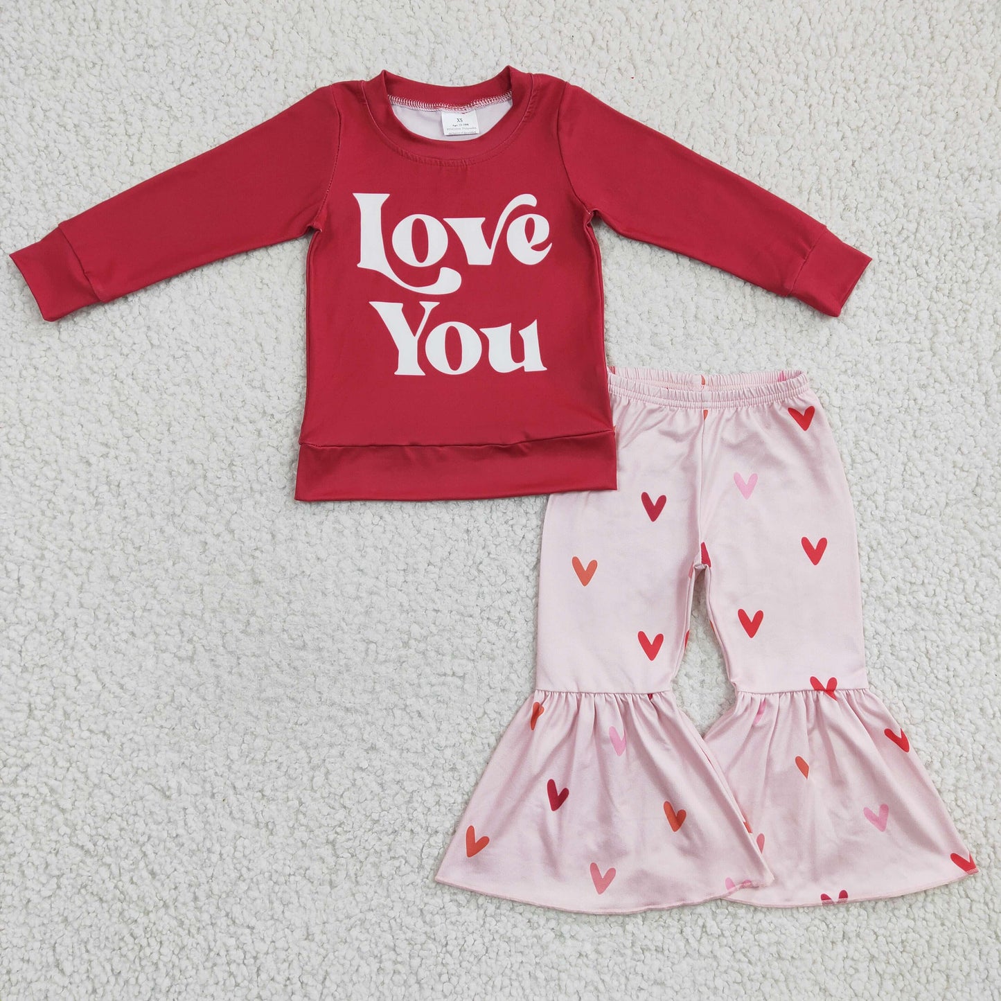 Valentine's Day Love You Girls Set