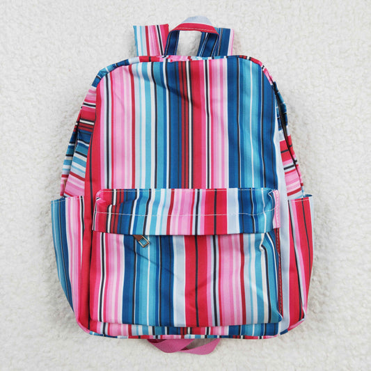 Stripe Print BACKPACK