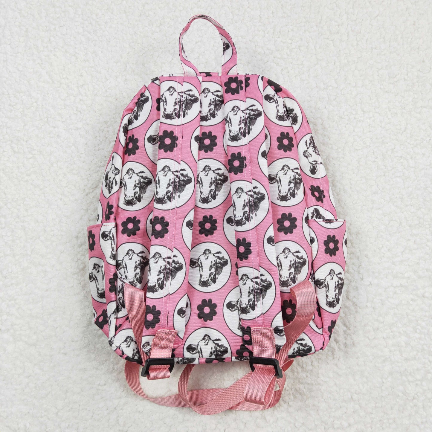 Pink Cow Print BACKPACK