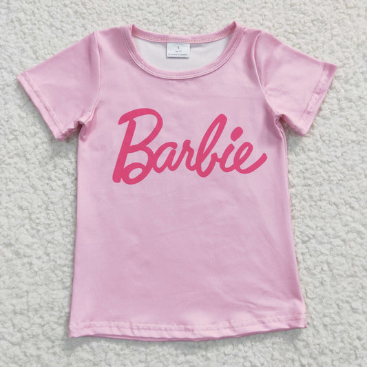Pink Cartoon Baby shirt