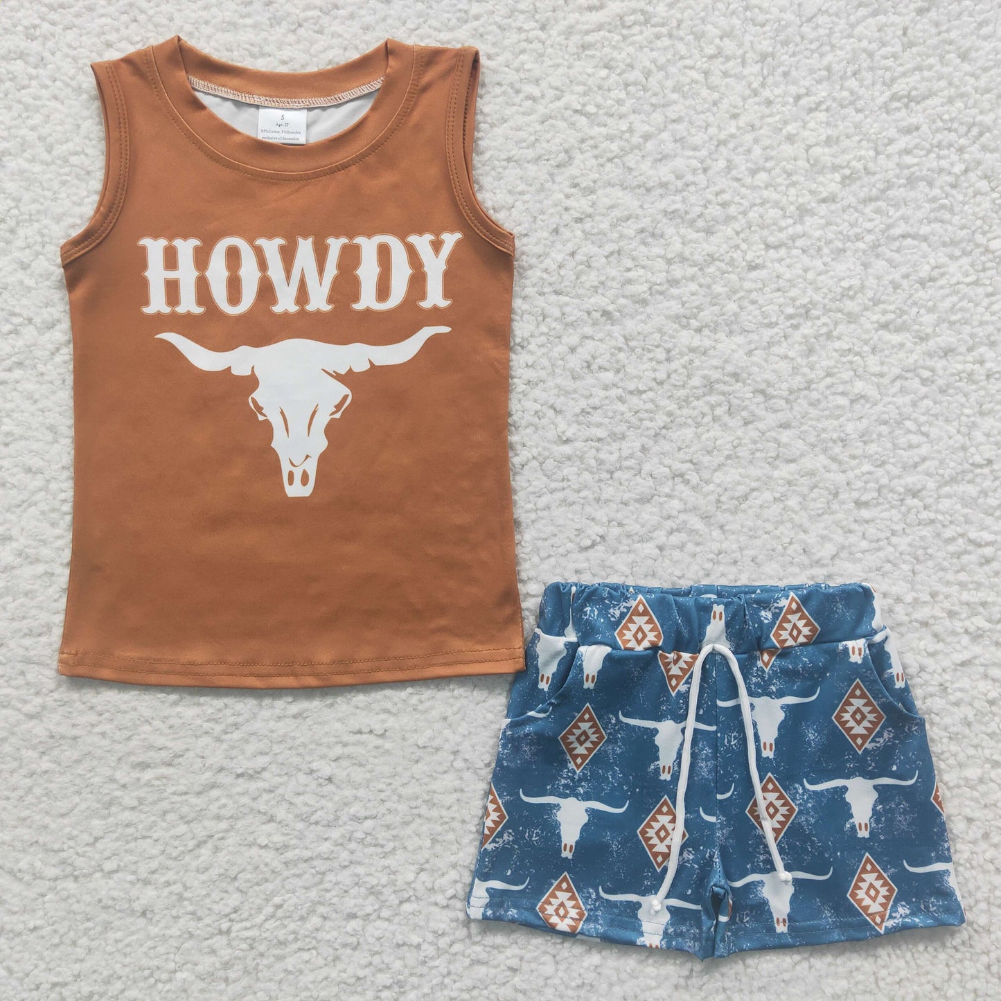 Cowboy Summer Boy Set