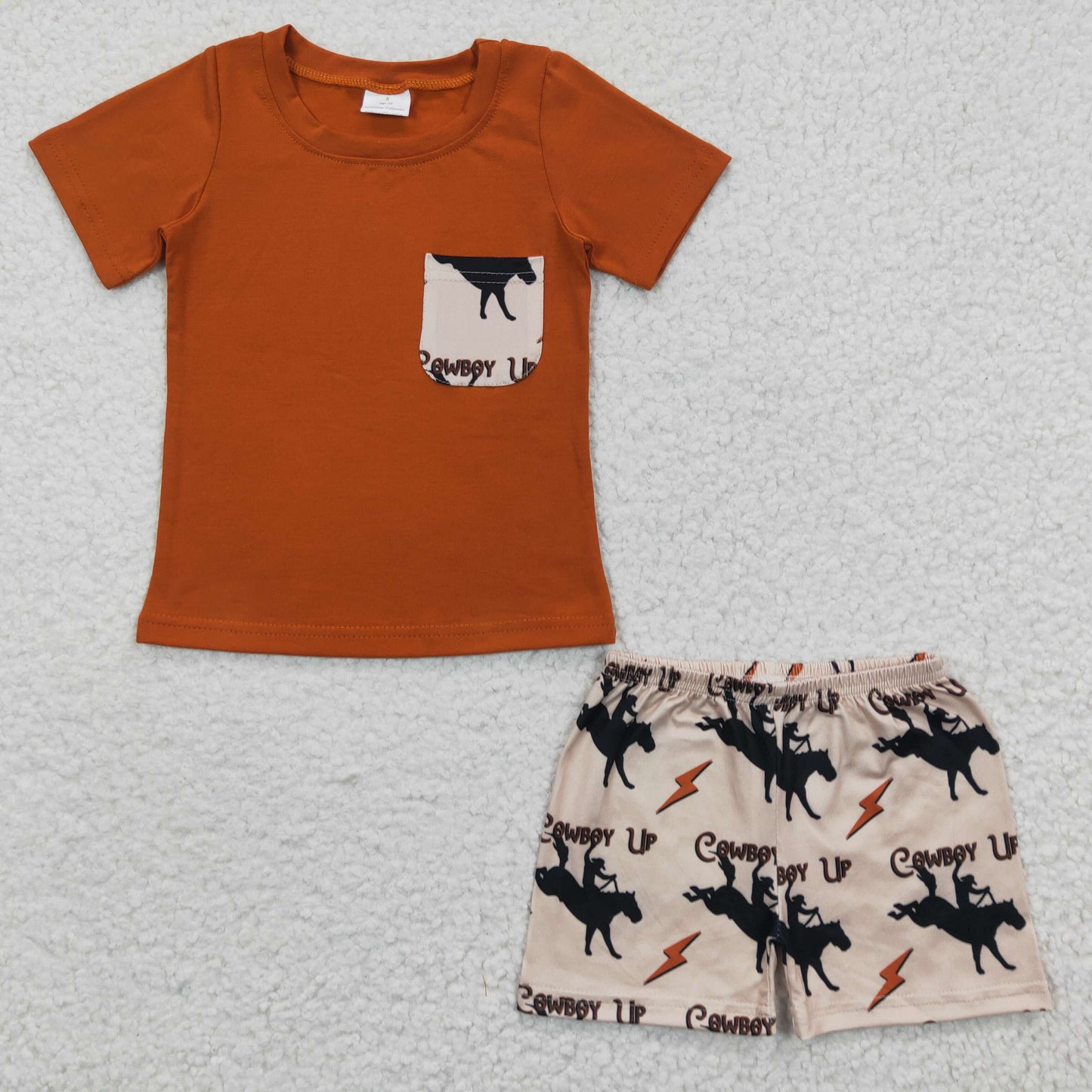 Cowboy Short Horse Summer Boy Set