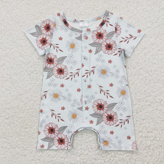 Flowers Baby Romper