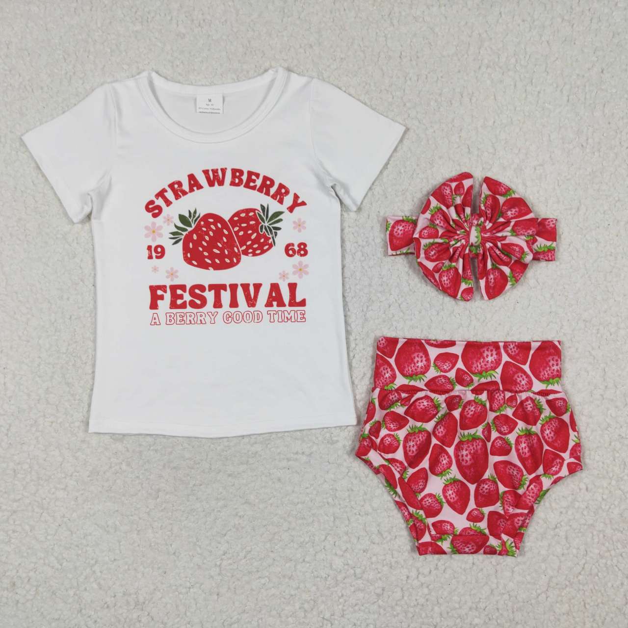 Strawberry Girls Bummies