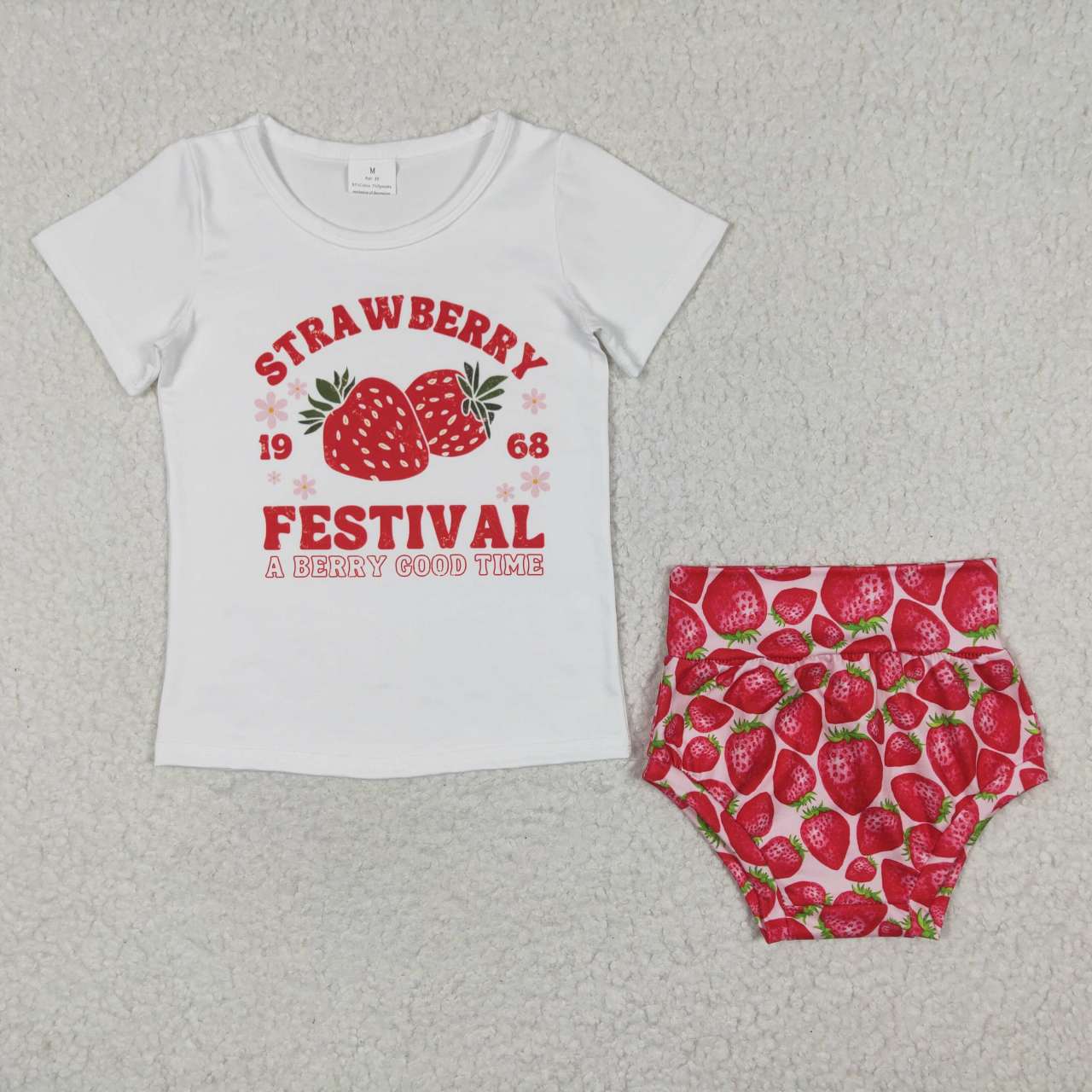 Strawberry Girls Bummies