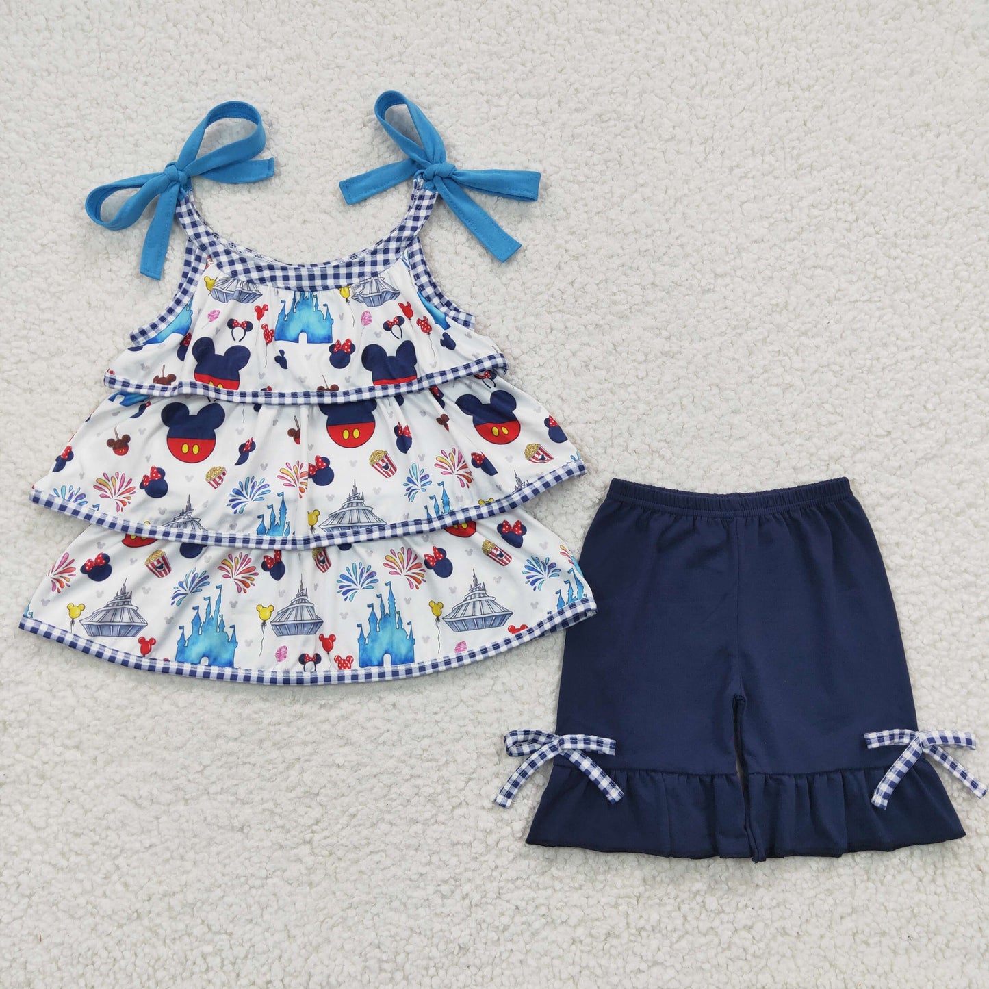 Ruffles Cartoon Girls Set