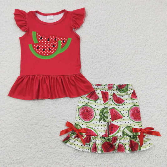 Watermelon Summer Girls Set