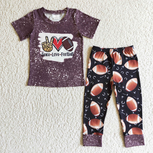 Brown Baseball Boy Set