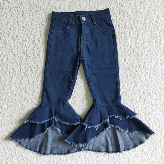 Blue Ruffle jeans
