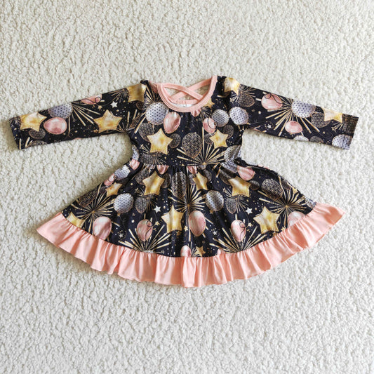Happy New Years  Girls Dress