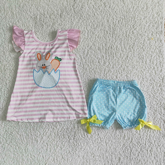 Easter egg with bow summer set