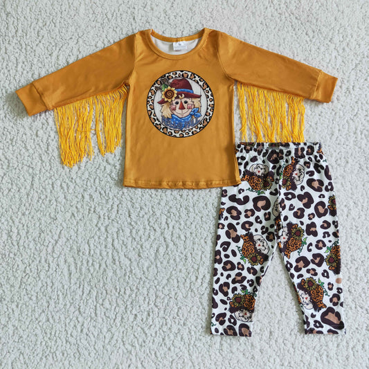 Fall Outfits Cartoon Girls Set