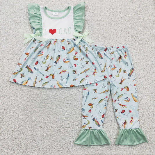 I Love DAD Girls Set