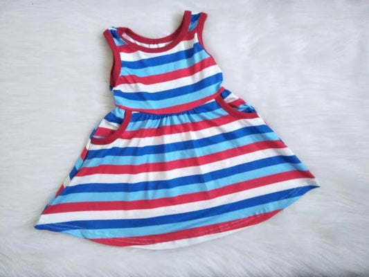 July of 4th Stripe big dress